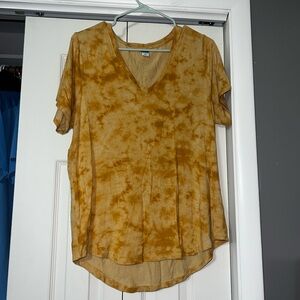 Old Navy luxe tie dyed top